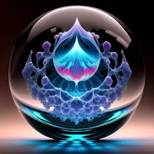 (orbai)++, a glass ball with fractals inside