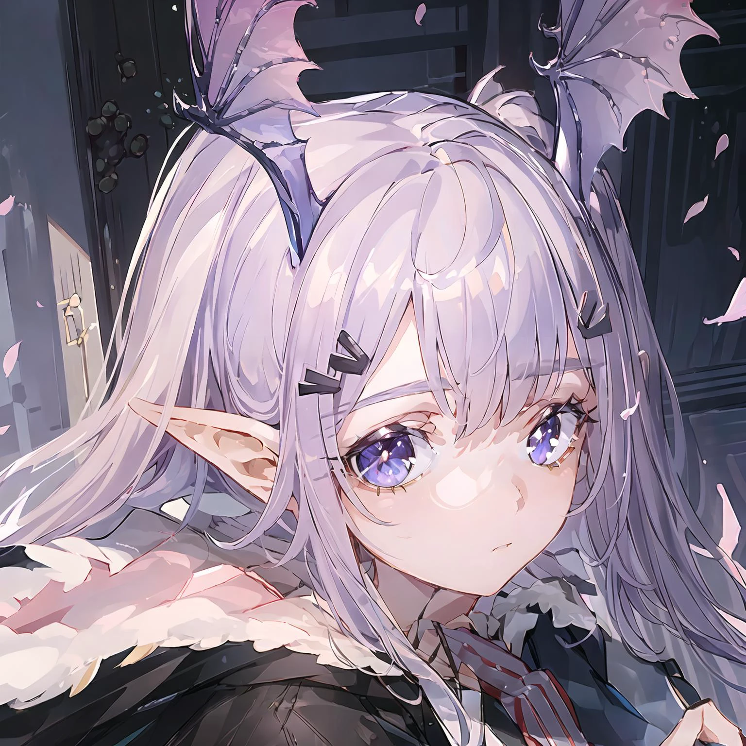 (best quality), ((masterpiece)), (highres), original, extremely detailed 8K wallpaper, (an extremely delicate and beautiful),Golden Ratio,lens135mm f1.8,pov,close-up,portrait,ray tracing,
1girl,solo,looking at viewer,
beautiful detailed face,beautiful detailed eyes,