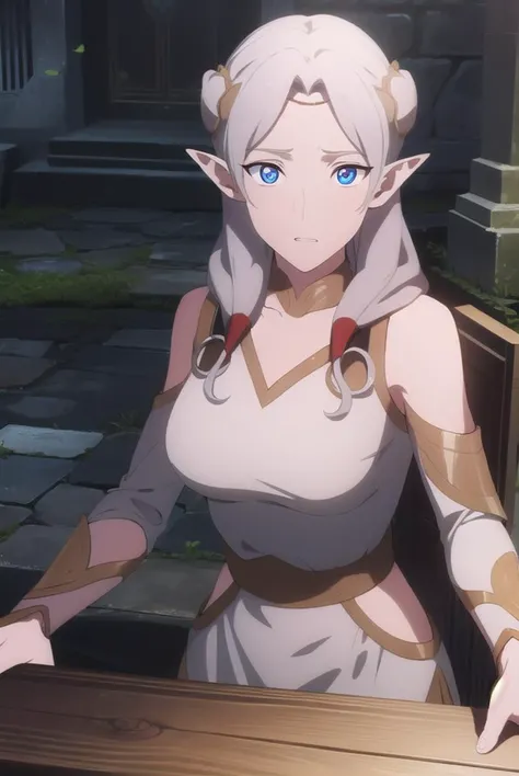 fymryn, <lyco:fymryn-lyco-nochekaiser:1>,
goddess mene, pointy ears, elf, white hair,
BREAK choker, circlet, white dress, dress,
BREAK looking at viewer,
BREAK outdoors,
BREAK <lora:GoodHands-vanilla:1>, (masterpiece:1.2), best quality, high resolution, unity 8k wallpaper, (illustration:0.8), (beautiful detailed eyes:1.6), extremely detailed face, perfect lighting, extremely detailed CG, (perfect hands, perfect anatomy),