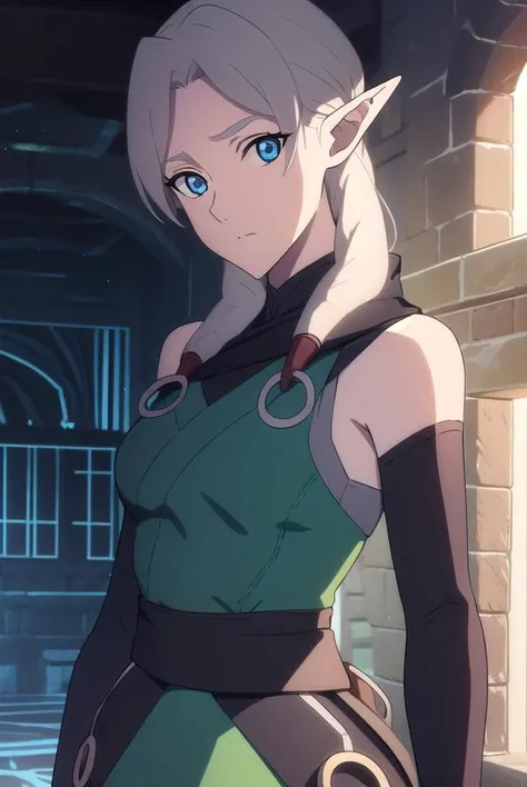 fymryn, <lyco:fymrynv2-lyco-nochekaiser:1>,
fymryn, blue eyes, grey hair, pointy ears, braid, hair braid, elf,
BREAK bare shoulders, sleeveless, pants, sash, toeless legwear, green dress,
BREAK looking at viewer,
BREAK outdoors,
BREAK <lyco:GoodHands-beta2:1>, (masterpiece:1.2), best quality, high resolution, unity 8k wallpaper, (illustration:0.8), (beautiful detailed eyes:1.6), extremely detailed face, perfect lighting, extremely detailed CG, (perfect hands, perfect anatomy),
