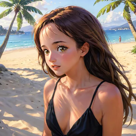 furry, young, small girl, nude, flat breasts.