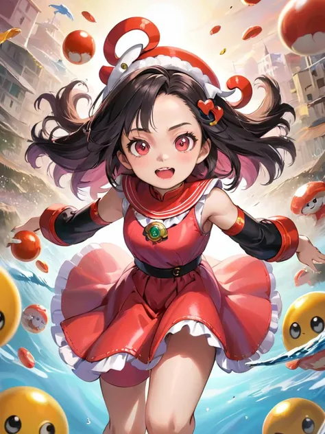 highres,best quality,wani wani panic