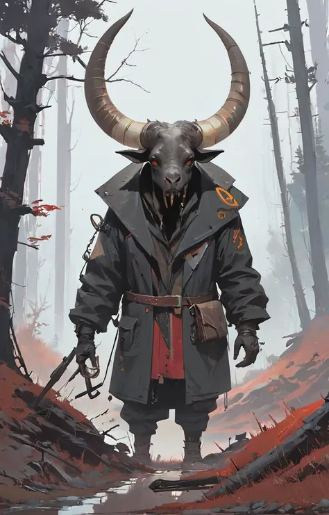 horn, darkmagic, by Ismail Inceoglu