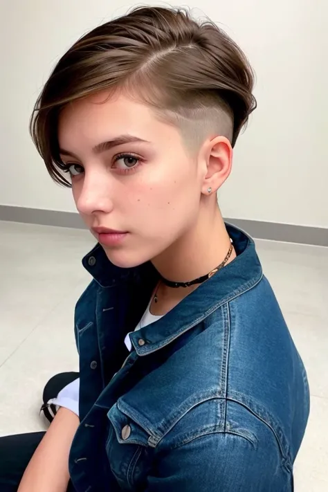 <lora:loraggl15:0.8> loraggl15, young caucasian woman sat on the floor, looking away, undercut hair, young woman sat on the floor, looking away, undercut [blonde|blue] hair, young woman sat on the floor, looking away, undercut hair <lora:loraAnalogOrdinary_loraFile:1> <lora:epiNoiseoffset_v2:1>, young woman sat on the floor, looking away, undercut hair, young woman sat on the floor, looking away, undercut hair