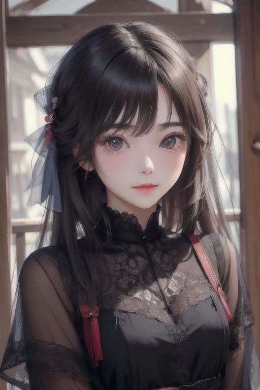 (masterpiece,best quality),ttch,1girl, solo, looking at viewer, <lora:ttch:1>