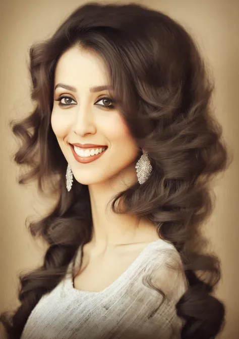 female smiling beautiful by firuziat-style