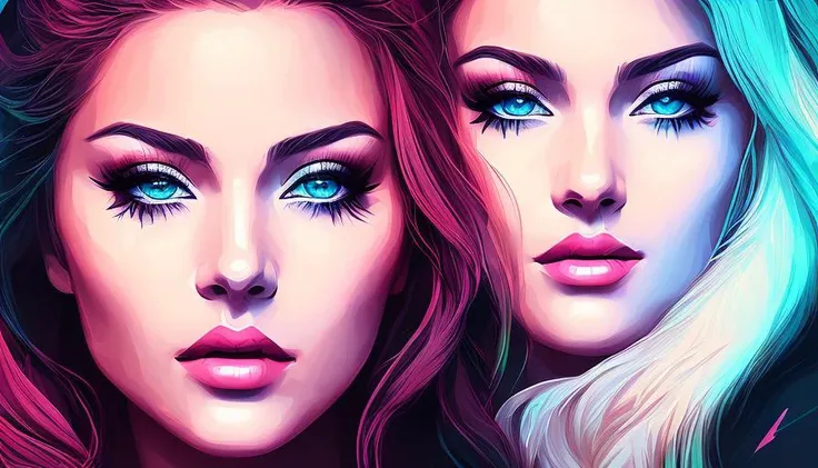 Seraphim, portrait snthwve style, beautiful face, detailed face, detailed eyes, high quality