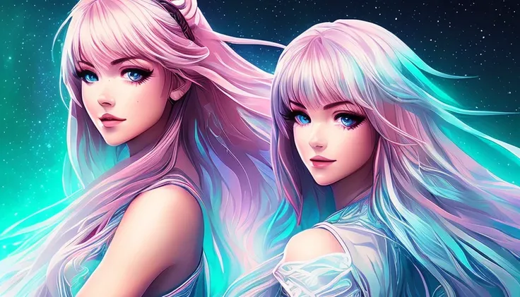 Seraphim, portrait snthwve style, beautiful face, detailed face, detailed eyes, high quality