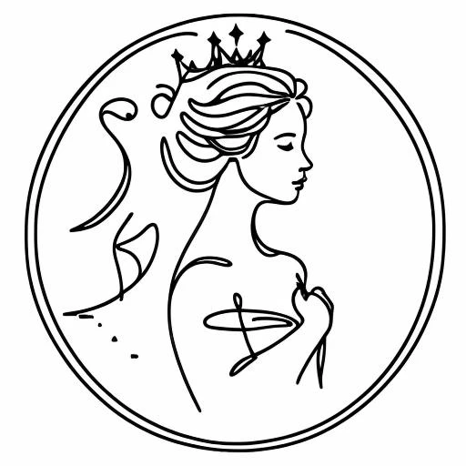 <lora:minimalistlinedrawing-tylertsanders:1.00>, minimalist, line drawing of fairy princess