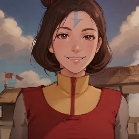 close up shot, clouds and sky background
<lora:Jinora_TLOK:0.7>,  <lora:kittewLORAFoundFile_v10:0.5>
Jinora \(the legend of korra\), sfw, kittew, best quality, extremely detailed clothing fabric, extremely detailed face, perfect lighting, ultra-high res, 8K UHD, smiling