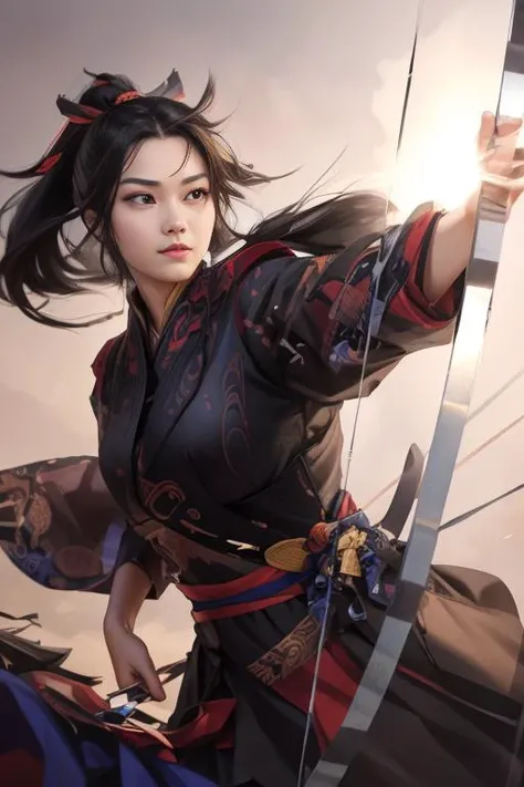 sanguozhi, 1girl, young woman, 18 years old, very slender, (VERY LARGE breasts),VERY PALE SKIN,, (oval face), seductive, very long hair, black hair,
martial arts dress, big smile,
<lora:[LoRa]Three Kingdoms[sanguozhi]:.7>,
fill Lighting, camera wide shot, Magnificent, Imperceptible detail, Intricately designed, (perfect quality face:1.1) hyper-detailed complex, insanely detailed, detailed clothes, detailed skin, perfect eyes, detailed body, realistic lights, realistic shadows, professional photo,