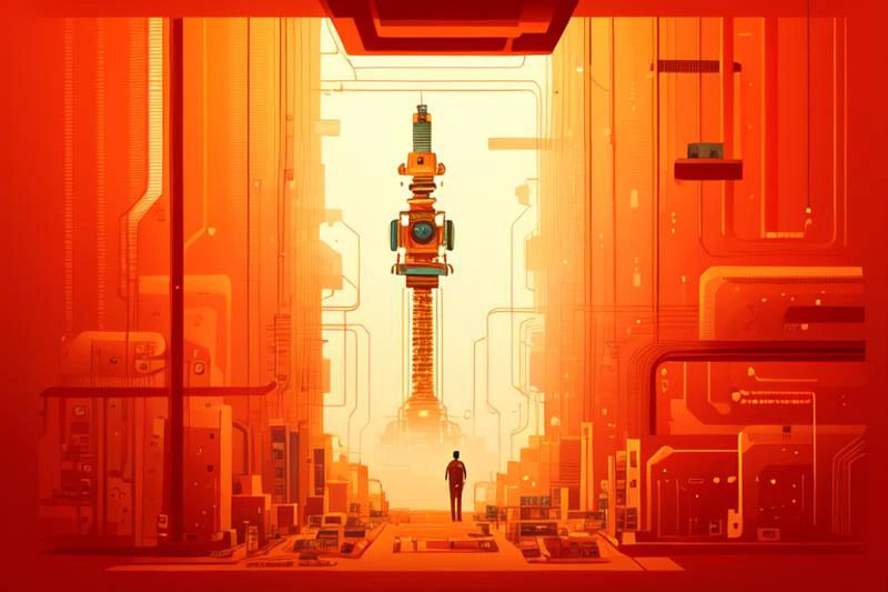 (Illustration:1.3) Big data, technology lines, artificial intelligence <lora:flat illustration:1>,(by Artist Anna Dittman:1), (((masterpiece))), (((best quality))), ((ultra-detailed)),(detailed light),((an extremely delicate and beautiful)),