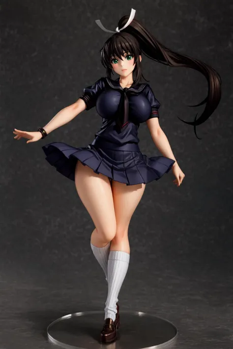 solo, Homura, black ponytail, green eyes, large breasts, thighs, BREAK, full body
<lora:Homura:0.8>
<lora:add_detail:1>
<lora:GoodHands-beta2:1>
<lora:popupparade:0.9>