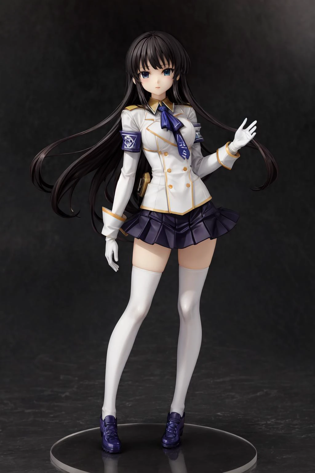 solo, ikaruga, white uniform, armband, skirt, pantyhoe, white glove, BREAK
<lora:senrankagura_ikaruga:0.8>
<lora:add_detail:1>
<lora:GoodHands-vanilla:1>
<lora:popupparade:0.8>