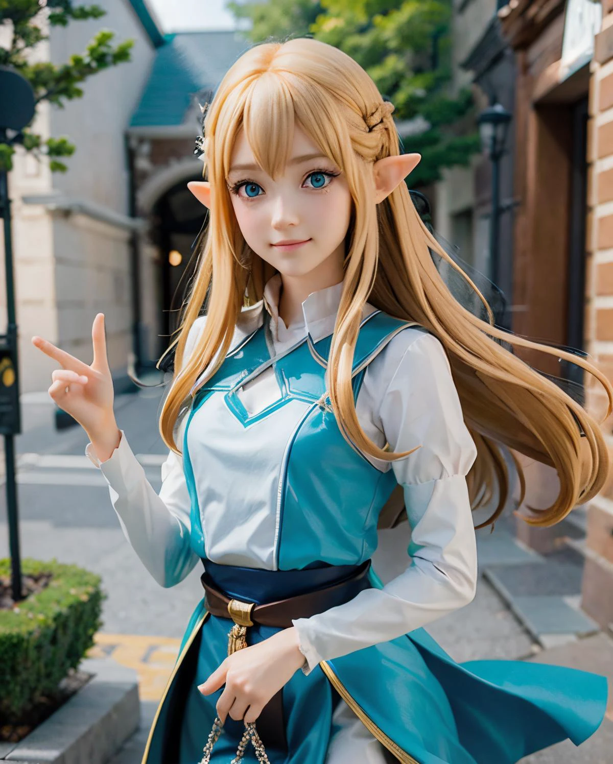1girl , very long hair, best quality, masterpiece, portrait, a photography of a beautiful girl, detailed face, sweet smile, (blush:1.2), ((torso)),pov, (((depth of field))), pale and lustrous skin, <lora:popupparade-10:1:HALF_ALT_B>
hell, <lora:zeldaSkywardSword_zeldaSkswV1:0.8:TT> princess zelda, blonde hair, long hair, the legend of zelda: skyward sword, side slit, fantasy outfit, perambulating away[::1], casting spell, (mysterious magic:1.2), cat, tiffanie, best quality, realistic, sidelighting
