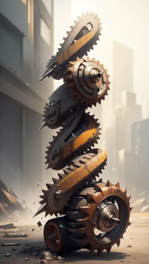 <lora:chainsawT3CHv2_1:.9> ch41nt3ch rollerblade,, (Extremely Detailed Oil Painting:1.2), glow effects, godrays, Hand drawn, render, 8k, octane render, cinema 4d, blender, dark, atmospheric 4k ultra detailed, cinematic sensual, Sharp focus, humorous illustration, big depth of field, Masterpiece, colors, 3d octane render, 4k, concept art, trending on artstation, hyperrealistic, Vivid colors, extremely detailed CG unity 8k wallpaper, trending on ArtStation, trending on CGSociety, Intricate, High Detail, dramatic