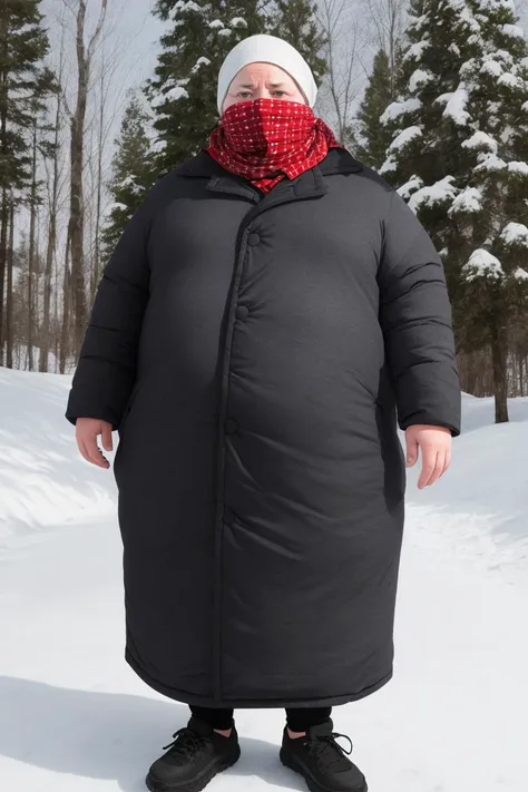 Draw a chubby cute boy,Stand in front of a hut in the snow。Goggles are worn on the forehead,Wear thick adventure clothing,The clothes are open to reveal the belly,Chubby 18 year old boy,The crotch protrudes,pupils,prominent pubis,Shy,The crotch protrudes,Protruding pubis,The crotch is raised