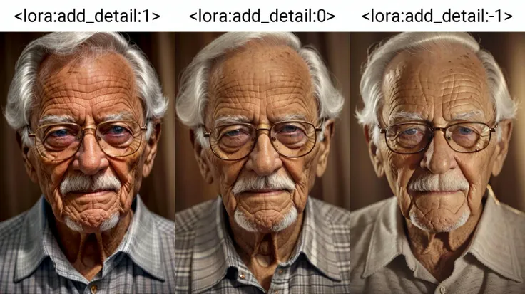 elderly man Joe Dansby, in design clothes, looking at camera, closeup portrait, intricately detailed texture
rim light, cinematic, atmospheric
hard rim light. upward pov. depth of field. hdr
<lora:add_detail:1>