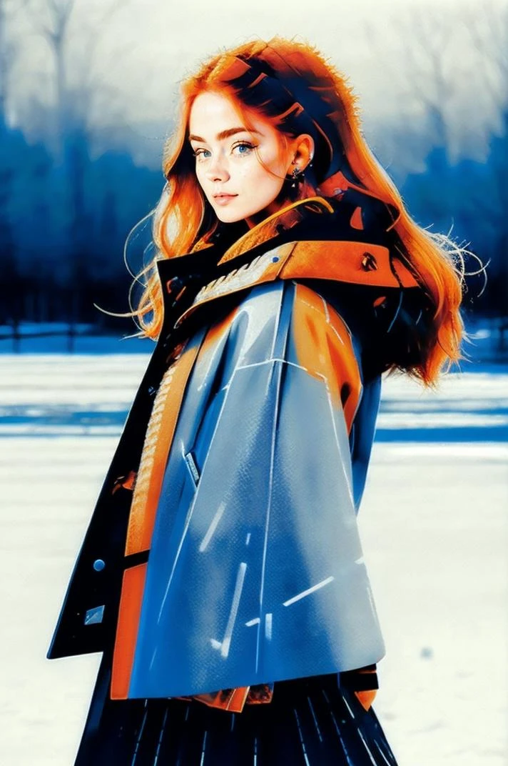 portrait woman swedish Greta, ginger|blonde hair, looking at camera, happy, design spring coat, masterpiece, high detail, best quality, raw photo, (photorealistic:1.4), (hdr:1.4) cold blue colors
<lora:geometric_shapes:1.2> <lora:entropy-alpha:.15>