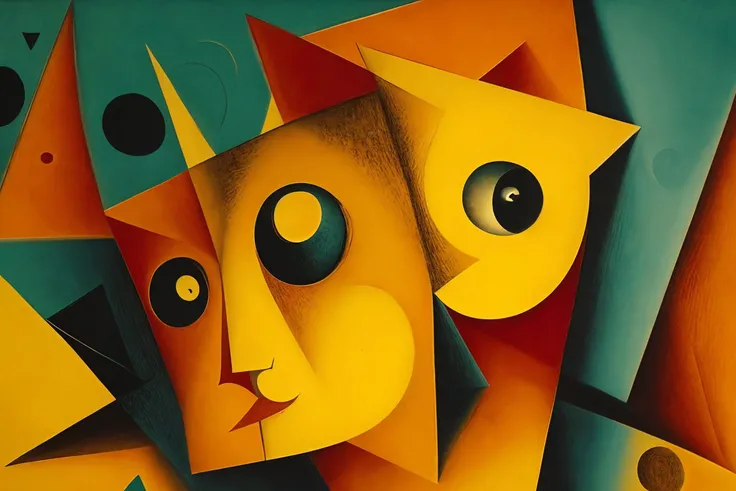 Low key, cat, fine art, artistic photography, shallow depth of field, vignette, highly detailed, colorful <lora:zoom_slider_v1(SD15):3> <lora:Cubism_last(SD15):2> <lora:detail_slider_v4(SD15):3>