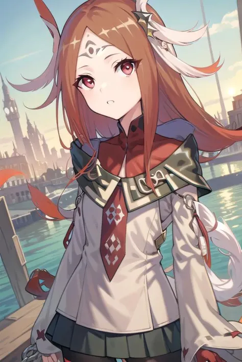 codeeulalia, <lyco:eulalia-lyco-nochekaiser:1>,
eulalia, long hair, brown hair, hair ornament, facial mark, (red eyes:1.5),
BREAK skirt, thighhighs, pleated skirt, detached sleeves, wide sleeves, chain, red thighhighs,
BREAK looking at viewer,
BREAK outdoors,
BREAK <lyco:GoodHands-beta2:1>, (masterpiece:1.2), best quality, high resolution, unity 8k wallpaper, (illustration:0.8), (beautiful detailed eyes:1.6), extremely detailed face, perfect lighting, extremely detailed CG, (perfect hands, perfect anatomy),