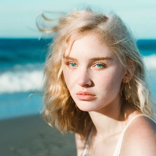 analog style, film, dust, grain, (film grain:1), photography of a 20 years old Golden blond hair Belarusian woman at the beach, detailed face,  <lora:epiNoiseoffset_v1:1>, <lora:ArgieFilm-01:1>