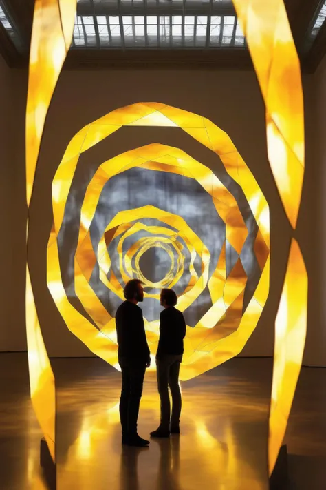 <lora:Olafur Eliasson Style:1>Olafur Eliasson Style - the next artistic installation of Olafur Eliasson about light and space