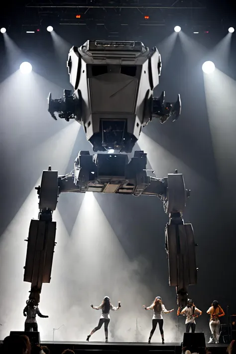 mecha, atstwlkr, dancing on stage,
<lora:AT-ST_-_Scout_Walker:0.8>