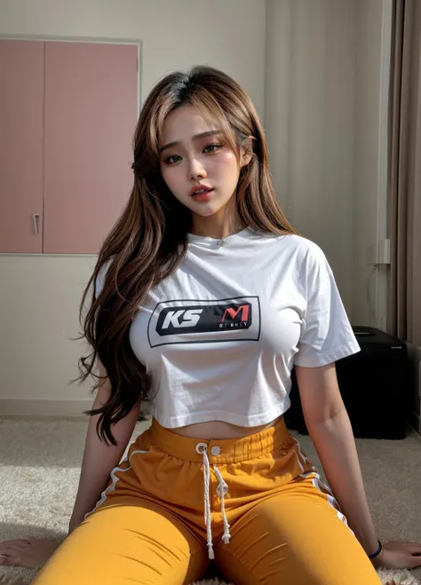 ks_twt,<lora:Kaise_Twitch-08:1>,t-shirt,pants,
