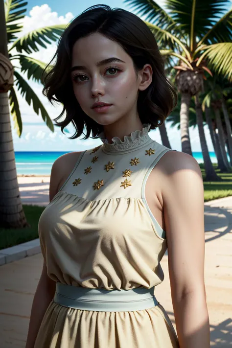 ((ultra detailed, masterpiece, absurdres))
<lora:DPDIMMarie:0.9>
DPDIMMarie, 1girl, brown hair, brown eyes, on a tropical island, sundress, palm trees