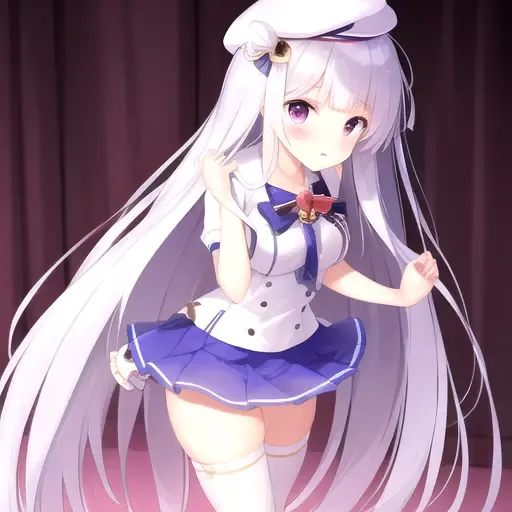 masterpiece, best quality,
cygnet \(azur lane\), <lora:cygnet-17:0.7> hat,miniskirt, thighhighs,