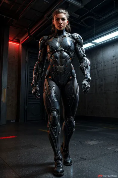 Futuristic Bioengineered Super Soldier
Enhanced physique, biomechanical implants, combat exoskeleton, genetic enhancements, tactical visor, augmented strength, nano-enhanced bloodstream, futuristic weaponry, military insignia, cybernetic enhancements, stealth camouflage, battlefield prowess, genetically modified soldier, enhanced reflexes, relentless combatant, dystopian warfare.