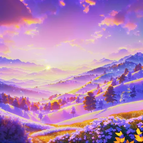 masterpiece, best quality, high quality, extremely detailed CG unity 8k wallpaper a beautiful landscapes oil paiting, award winning photography, Bokeh, Depth of Field, HDR, bloom, Chromatic Aberration ,Photorealistic,extremely detailed, trending on artstation, trending on CGsociety, Intricate, High Detail, dramatic, art by midjourney AND masterpiece, best quality, high quality, extremely detailed CG unity 8k wallpaper A lush summer landscape, with rolling green hills that stretch towards the horizon, dotted with wildflowers in shades of pink, yellow, and purple, volumetric lighting AND masterpiece, best quality, high quality, extremely detailed CG unity 8k wallpaper A serene autumn landscape, surrounded by trees in hues of golden yellow, fiery red, and burnt orange. The crisp air carries the sweet fragrance of fallen leaves and wood smoke. The ground is covered with a blanket of warm-colored leaves that rustle underfoot. In the distance, a misty mountain range rises up, volumetric lighting AND masterpiece, best quality, high quality, extremely detailed CG unity 8k wallpaper A breathtaking winter landscape, blanketed in a mantle of snow, creating a world of glittering whites and cool blues. Tall evergreens stand tall and proud, their branches weighed down by heavy snow, volumetric lighting AND masterpiece, best quality, high quality, extremely detailed CG unity 8k wallpaper A vibrant spring landscape, bursting with new life and color. Rolling hills are covered with a carpet of green, dotted with delicate wildflowers in shades of pink, purple, and yellow, volumetric lighting