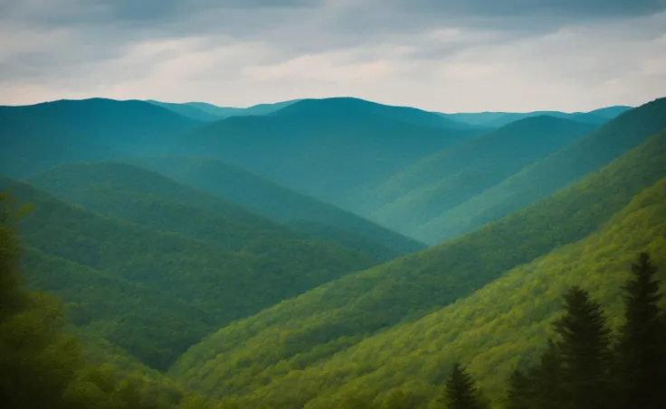 West Virginia mountains