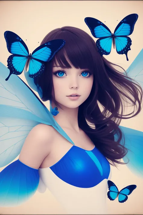 1girl, (stylized by Frédéric Fiebig:1.1) and (Jeff Simpson:1.1) , masterpiece Cosplay Photograph, elegant, selfie shot angle of a [Narrative:Abandoned:1] Weary Cobalt Blue and Mint ("Lethal Trackdown":1.3) , winter background, lush lake and space, Moon in the night, equirectangular 360, Illustration, Light, Technopunk, side light, still, Polaroid, F/8, Albumen, Double Exposure, Plain white background, "Butterflies dance on fragile wings, a metaphor for transformation, a reminder of life's fleeting beauty.", trending on artstation, most beautiful artwork in the world