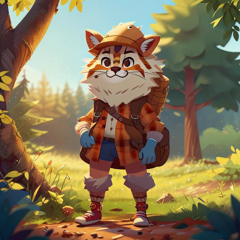 A photo portrait of a cute cheetah-woman hybrid as a lumberjack, during nighttime in spring, in 8k resolution.
<lora:COOLKIDS:1>