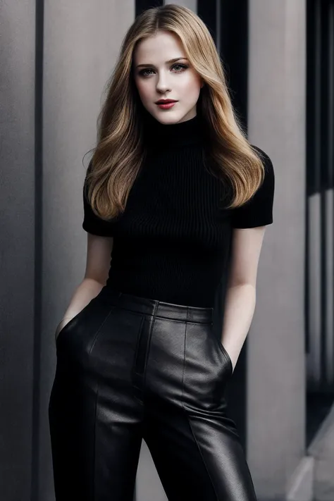 EvanRW_SoloTI_v1, in a shirt, a beautiful woman, perfect hair, Sophisticated and chic attire, featuring elegant and contemporary designs, confident and poised pose, medium shot, (digital, vibrant and modern colors, a touch of subtle filters), (Fashionable Urban Setting, with trendy city streets, stylish venues, and a sense of glamour and sophistication), sparkling and expressive eyes, a confident and radiant expression, glossy and vibrant lips, (captivating gaze: 1.1), trendy and statement accessories, (fashion-forward shot: 1.3), (bright and vibrant lighting, highlighting the modern and glamorous atmosphere with a combination of natural and studio lights), <lora:add_detail:0.6>,<lora:LowRa:0.6>