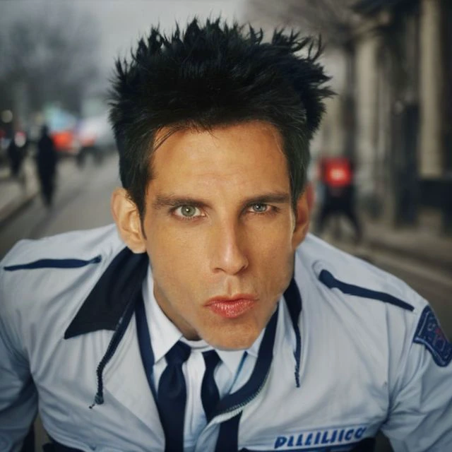 a man being chased by the police