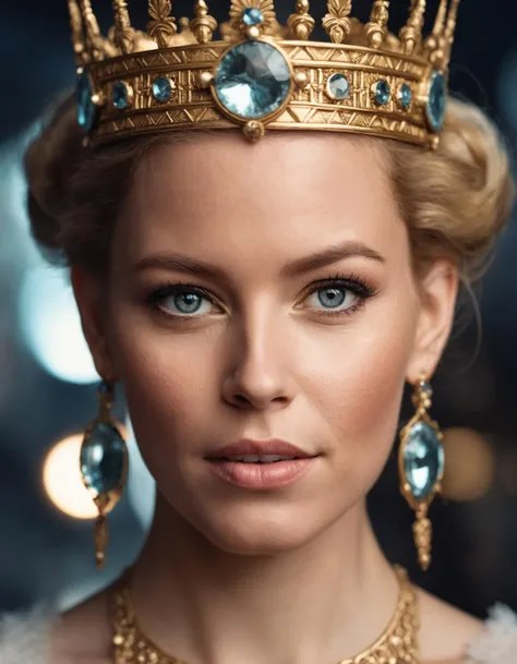 cinematic photo highly detailed portrait of (((ohwx woman))) as an elegant goddess, ornate crown, beautiful symmetrical face, digital painting, artstation, concept art, smooth, clear focus, illustration, greg rutkowski, artgerm, global lighting, detailed and fantasy <lora:banks_lora_sdxl_v1-000009:1> . 35mm photograph, film, bokeh, professional, 4k, highly detailed