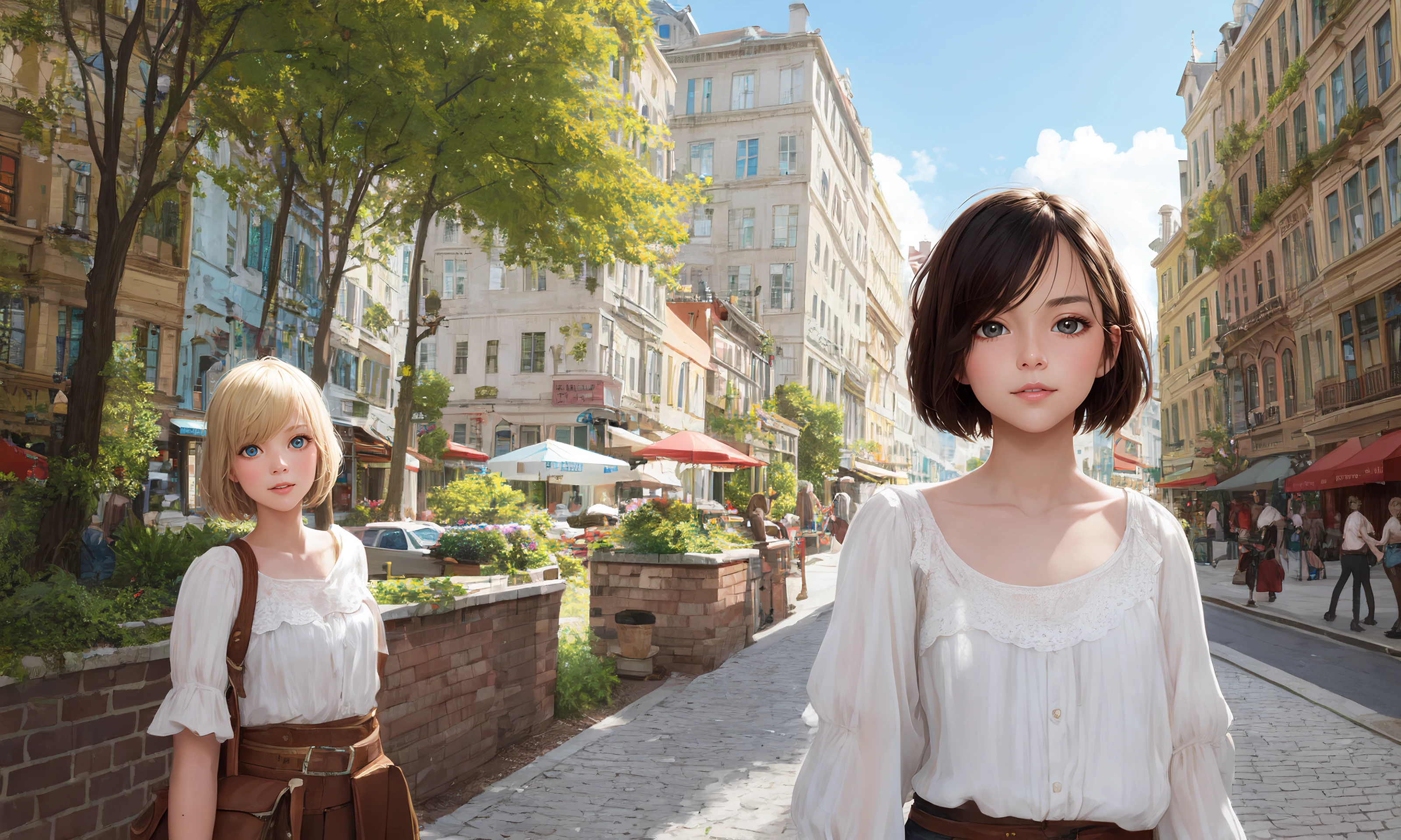 realistic painting of a seethrough white blouse, detailed face+eyes, short hair, (solo focus:1.3), whimsical, beautiful, dreamlike, (by Paul Lehr:0.8), (by Antonio J Manzanedo:1.1), (by Jeremy Lipking:0.7), highres, masterpiece, best quality, ultra-detailed unity 8k wallpaper, absurdres