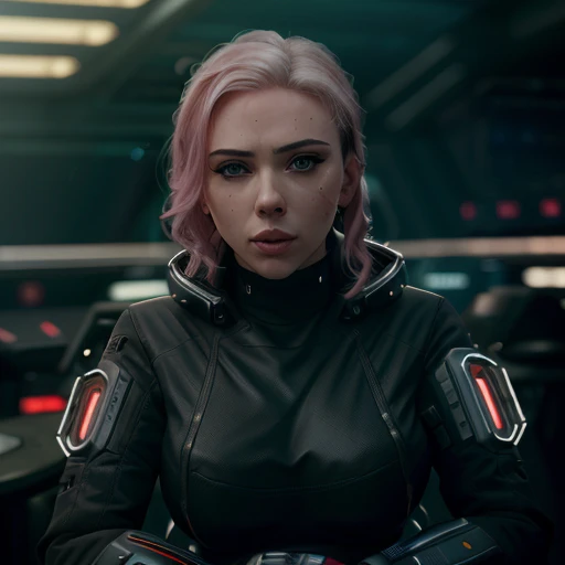 <lora:scarlettJohanssonLora_v10:1>, scarlett, Professional Photo, full body shot, (beautiful female assassin),(cyborg, silicon, cybernetic implants), (in cyberpunk environment), detailed eyes,(detailed skin, diffused skin pores), portrait, (highly detailed, fine details, intricate), shallow depth of field, diffused soft lighting, (reflections:0.3), (hard lighting:0.3), photographed on a Leica SL (Typ 601) Mirrorless Digital Camera, 90mm micro lens, f/8, sharp focus, HDR, 4k resolution