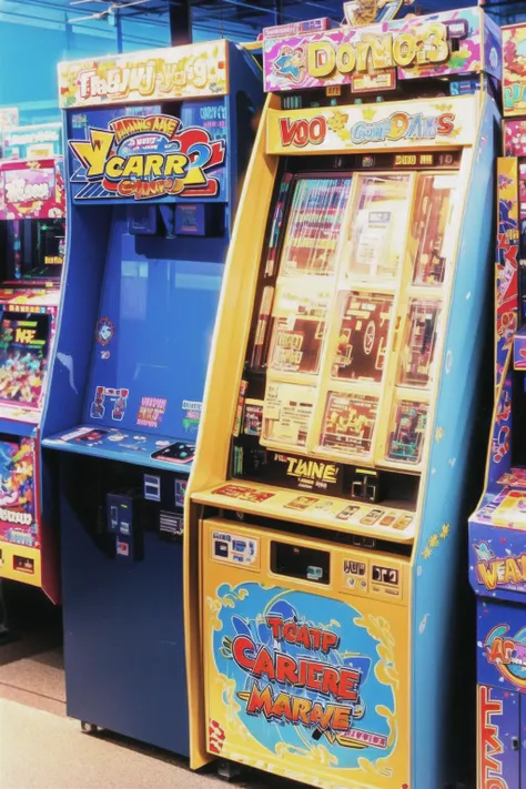 arcade, arcade cabinet, <lora:Arcade V1:0.6>