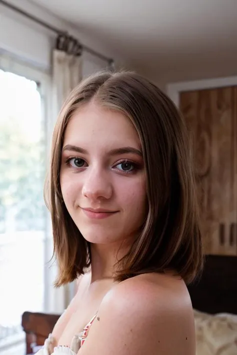 <lora:DakotaBurns:0.8>, full color portrait of a young woman, natural light, RAW photo, subject, 8k uhd, dslr, soft lighting, high quality, film grain, Nikon D850