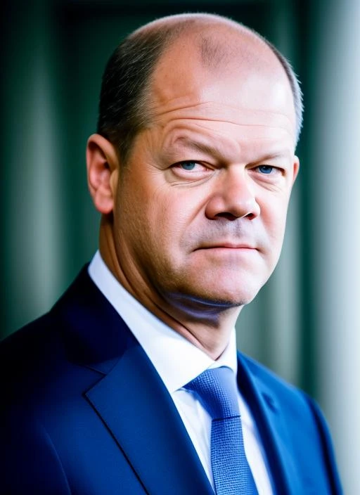 (masterpiece, best quality, awards winner) close up portrait Olaf Scholz German Chancellor wearing a black official suit, epic character composition, by ilya kuvshinov, alessio albi, nina masic, sharp focus, natural lighting, subsurface scattering, f2, 35mm, film grain,
<lora:olaf:1>