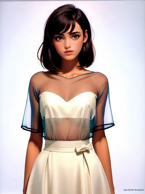 A beautiful y4sm1nlb woman,1girl,solo,looking at viewer,short hair,simple background,white background,dress,jewelry,dark skin,english text,lips,see-through,web address,hands on hips,realistic,very short hair,soft lighting, professional Photography, Photorealistic, detailed, RAW, analog, sharp focus, 8k, HD, high quality, masterpiece<lora:y4sm1nlb:1.0>