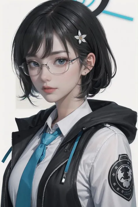(8k), sharp focus, highres, 1girl, upper body, chihirodef, (high quality:1.2), (high detail:1.2), (masterpiece:1.2), (extremely detailed:1.2) <lora:bluearchivefull1:0.8>