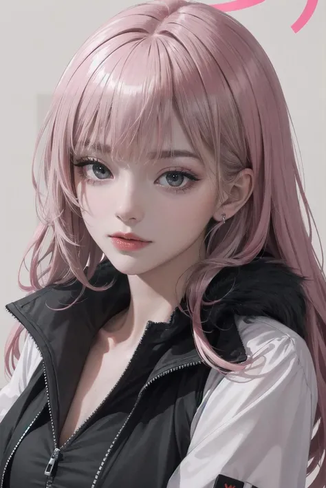 (8k), sharp focus, highres, 1girl, upper body, eimidef, (high quality:1.2), (high detail:1.2), (masterpiece:1.2), (extremely detailed:1.2) <lora:bluearchivefull1:0.8>