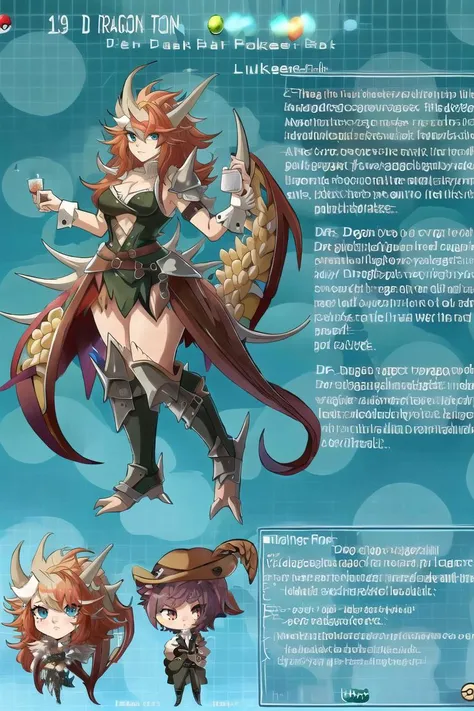 ((best quality)), ((highly detailed)), masterpiece, (detailed eyes, deep eyes), (1girl), <lora:aiomonstergirls_loraLocon:.1>, dragon girl, <lora:Dra9onScaleAI:1>, Dr490nSc4leAI woman, scales, dragon horns, dragon tail, dragon wings, armored boots, (inside, in a bar, bar tender uniform), <lora:concept-pokemusu-v2:1>, pokedex entry, full body, English text, pkemusu, pokemon