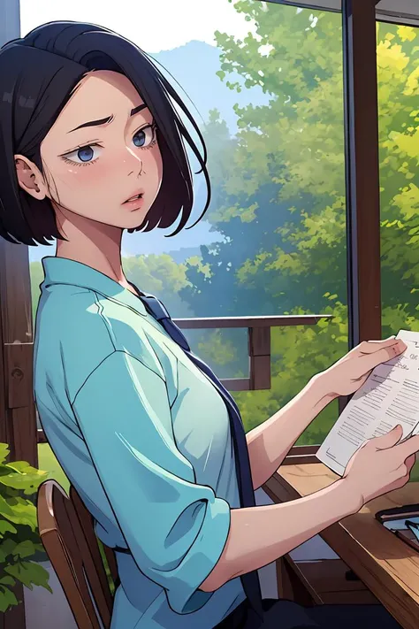(masterpiece, best quality), 1girl, <lora:SooAhV2_SC:1> sooahdef, short hair