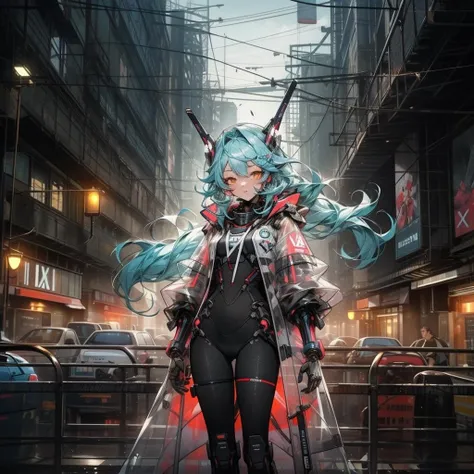1girl, lively long blue hair,(see through fluorescent graffiti coat:1.2) , <lora:xray girl_v1008:0.6>,,deepth of field,see through ,xray girl,xray bones arms and leg,(lively face),standing upper body on the railing, overlooking the night view of the blue city,cyberpunk,robot girl,mecha girl,, (((masterpiece,best quality))),((good structure,Good composition,good atomy)), ((clear, original,beautiful)),